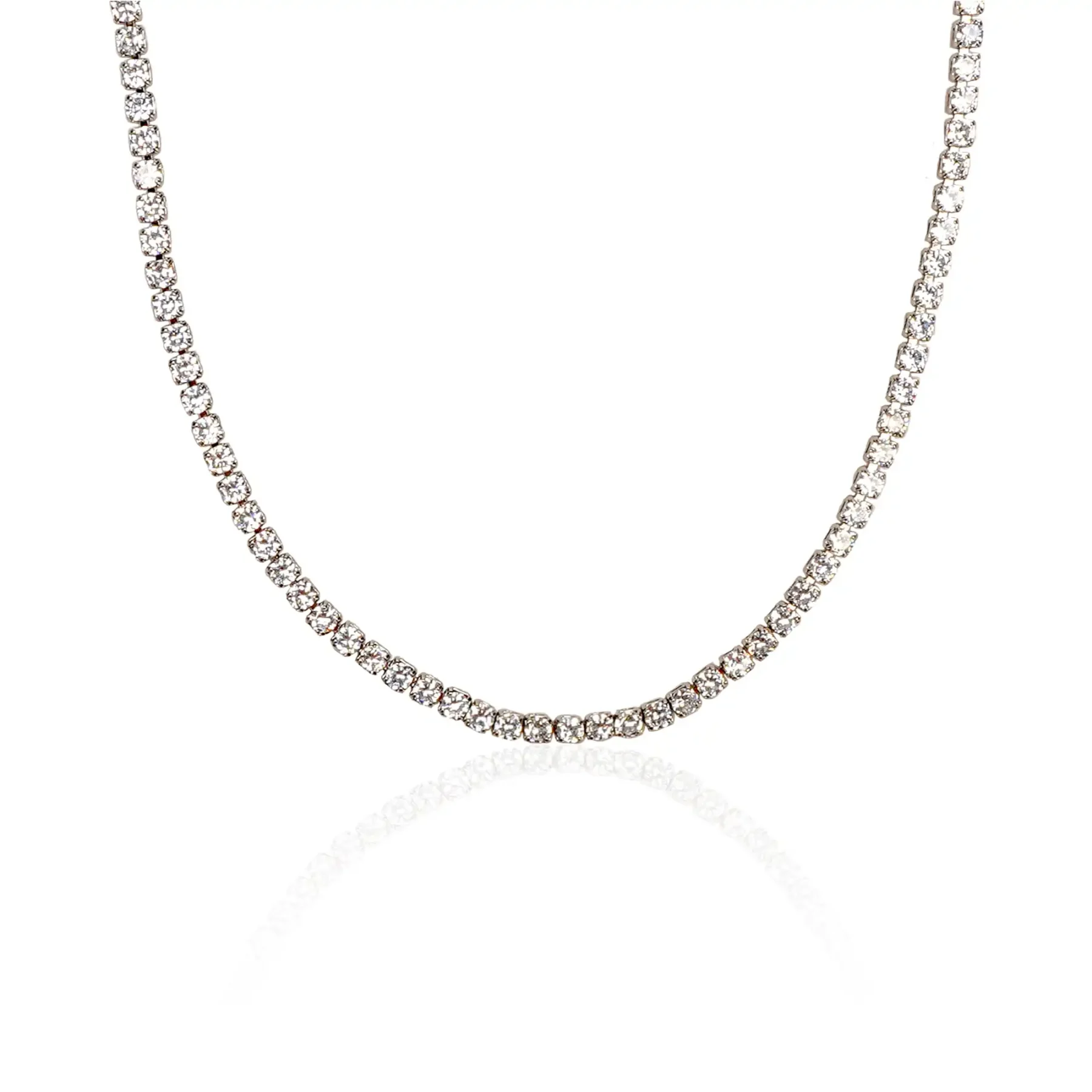 silver tennis chain 3mm