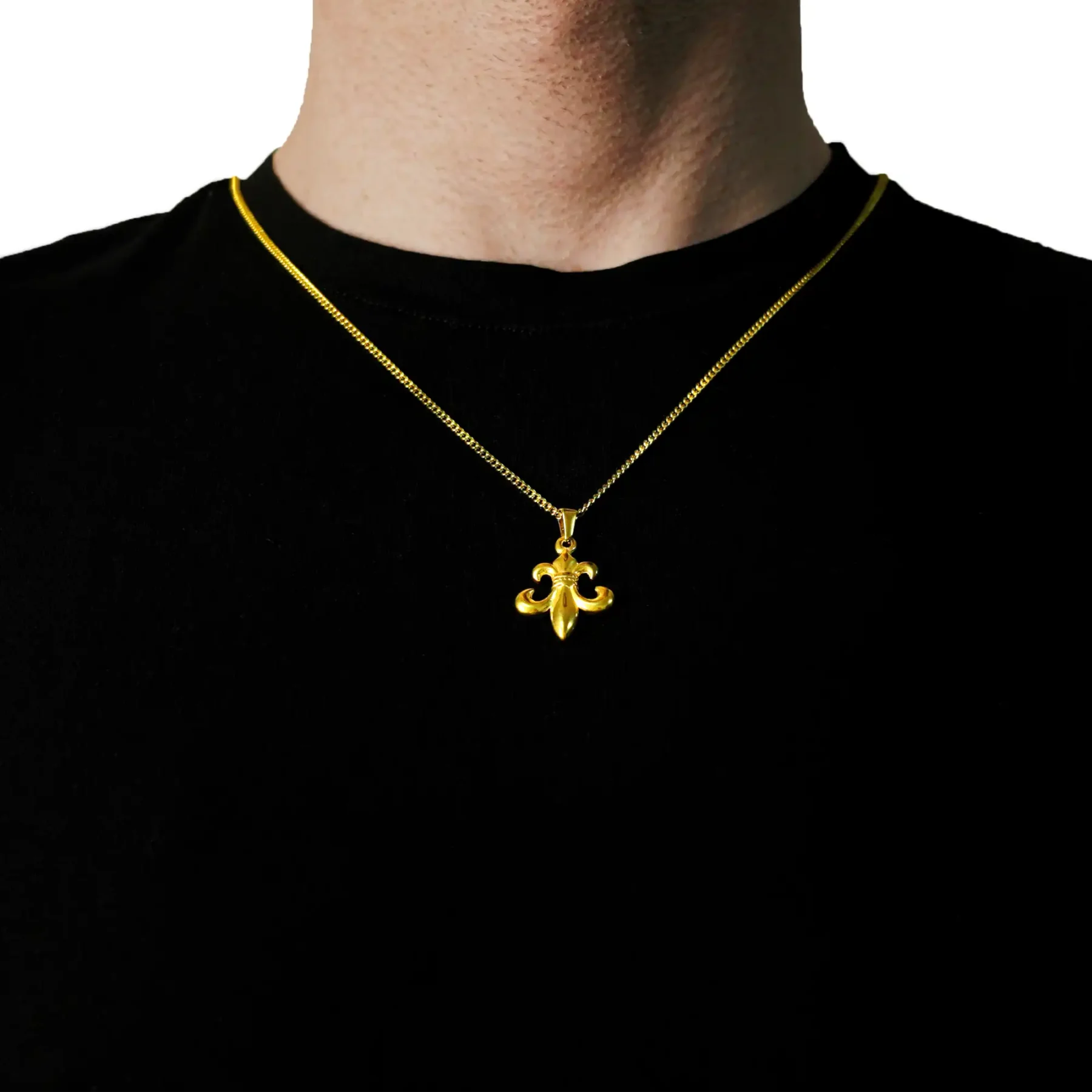 Gold Fleur-De-Lis Necklace