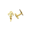 Gold Fleur-De-Lis Cufflinks