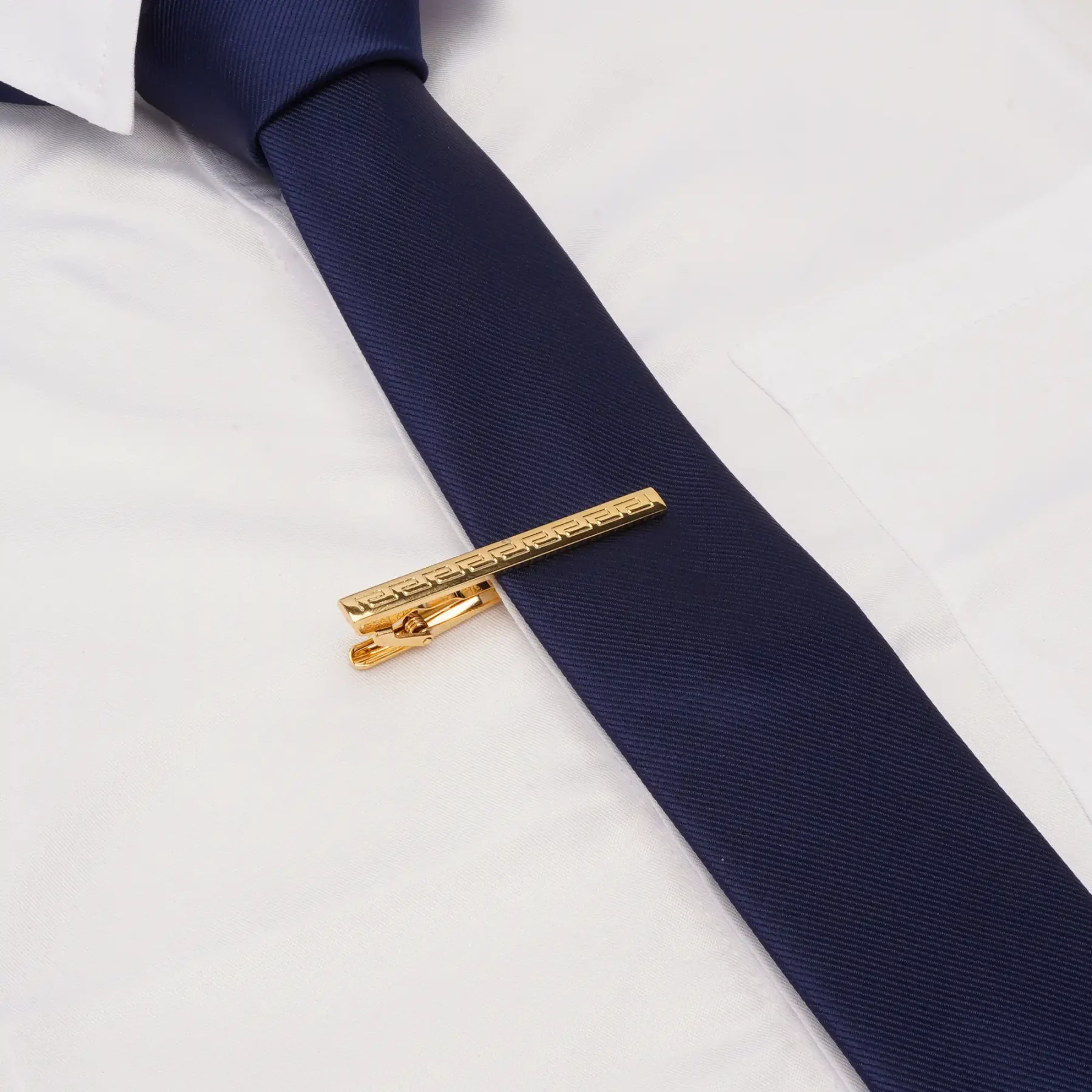 Meander Tie Clip
