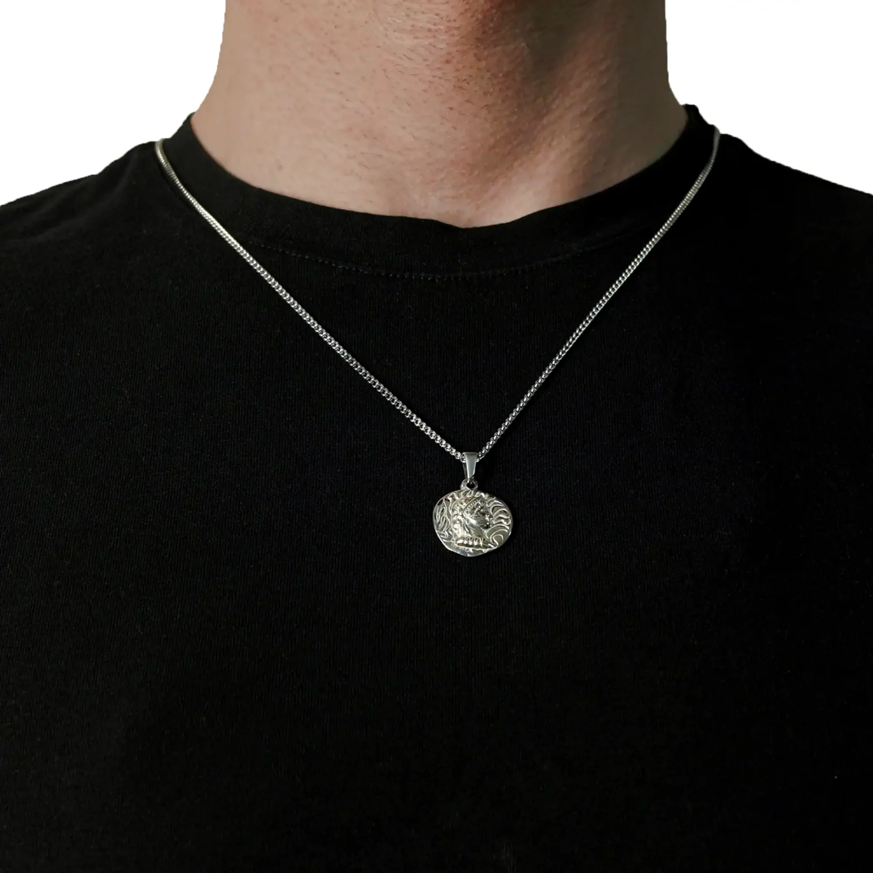 Silver Athena Necklace