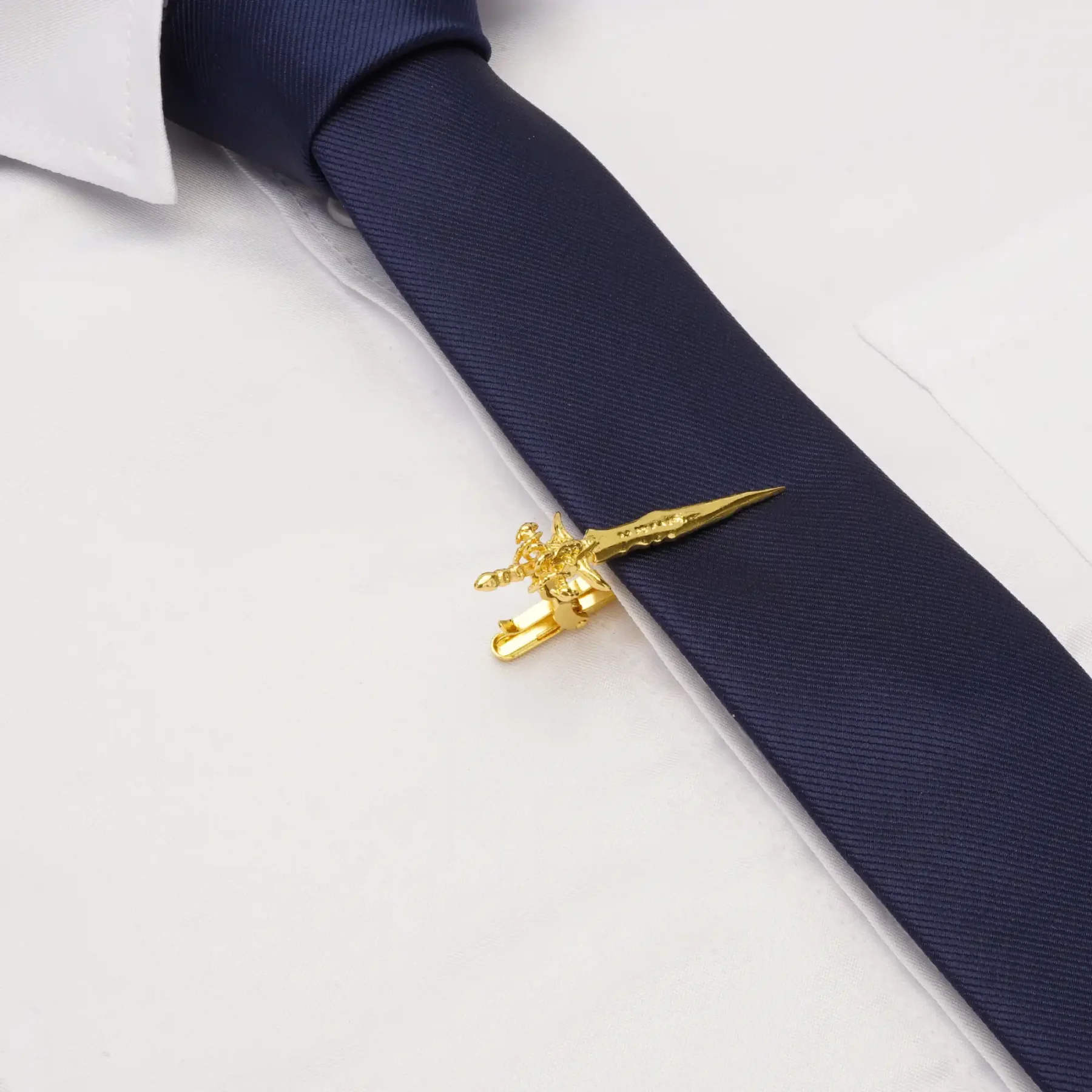 gold sword tie bar