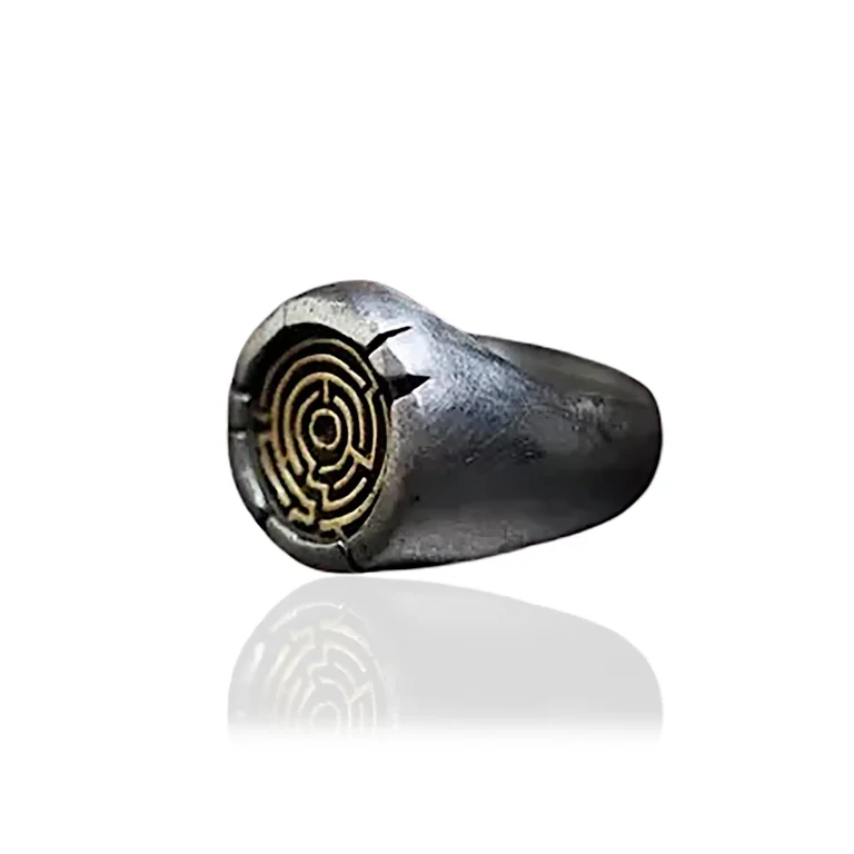 Ancient Labyrinth Ring