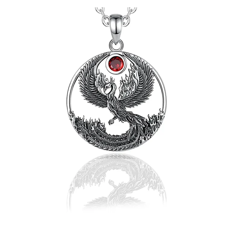 Burning Phoenix Necklace