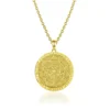 Gold 7 Archangel Pendant