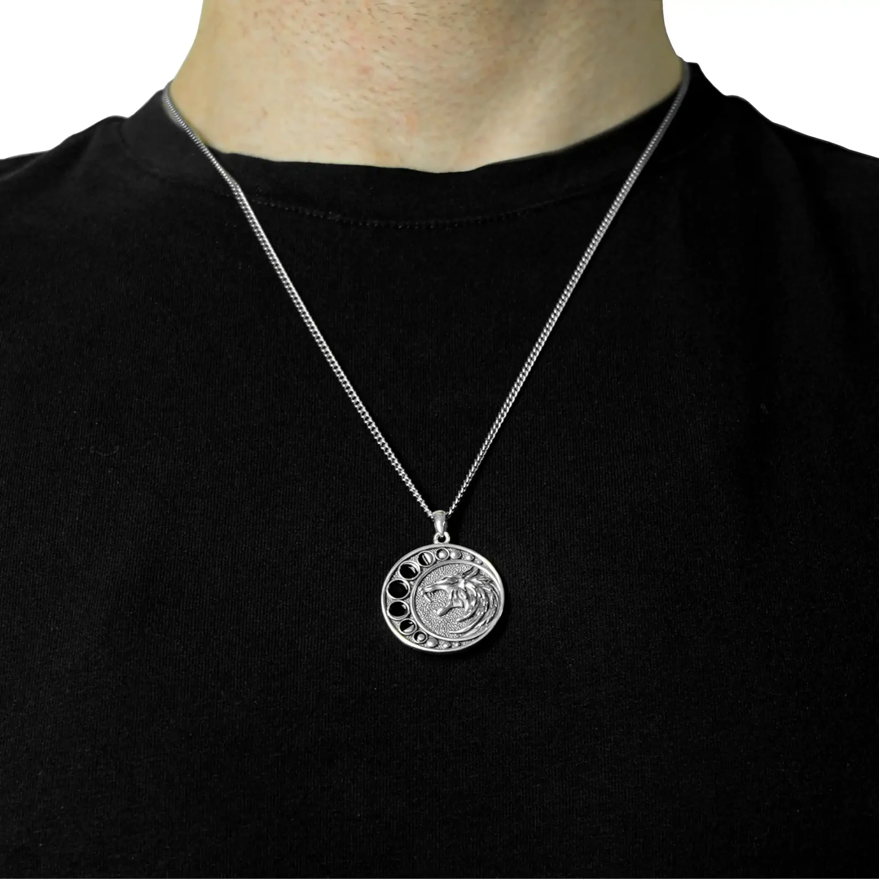 Onyx Werewolf Necklace