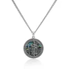 Abalone St Christopher Necklace