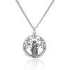 Triple Moon Goddess Pendant