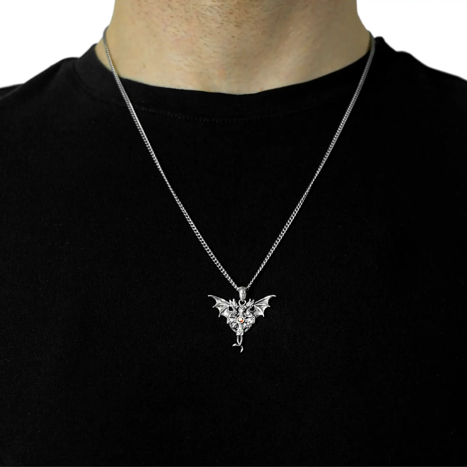 Viking Dragon Necklace