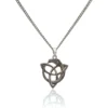 Celtic Knot Ouroboros Necklace