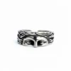 Silver Medusa Ring