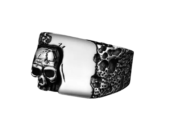 skull ring for men