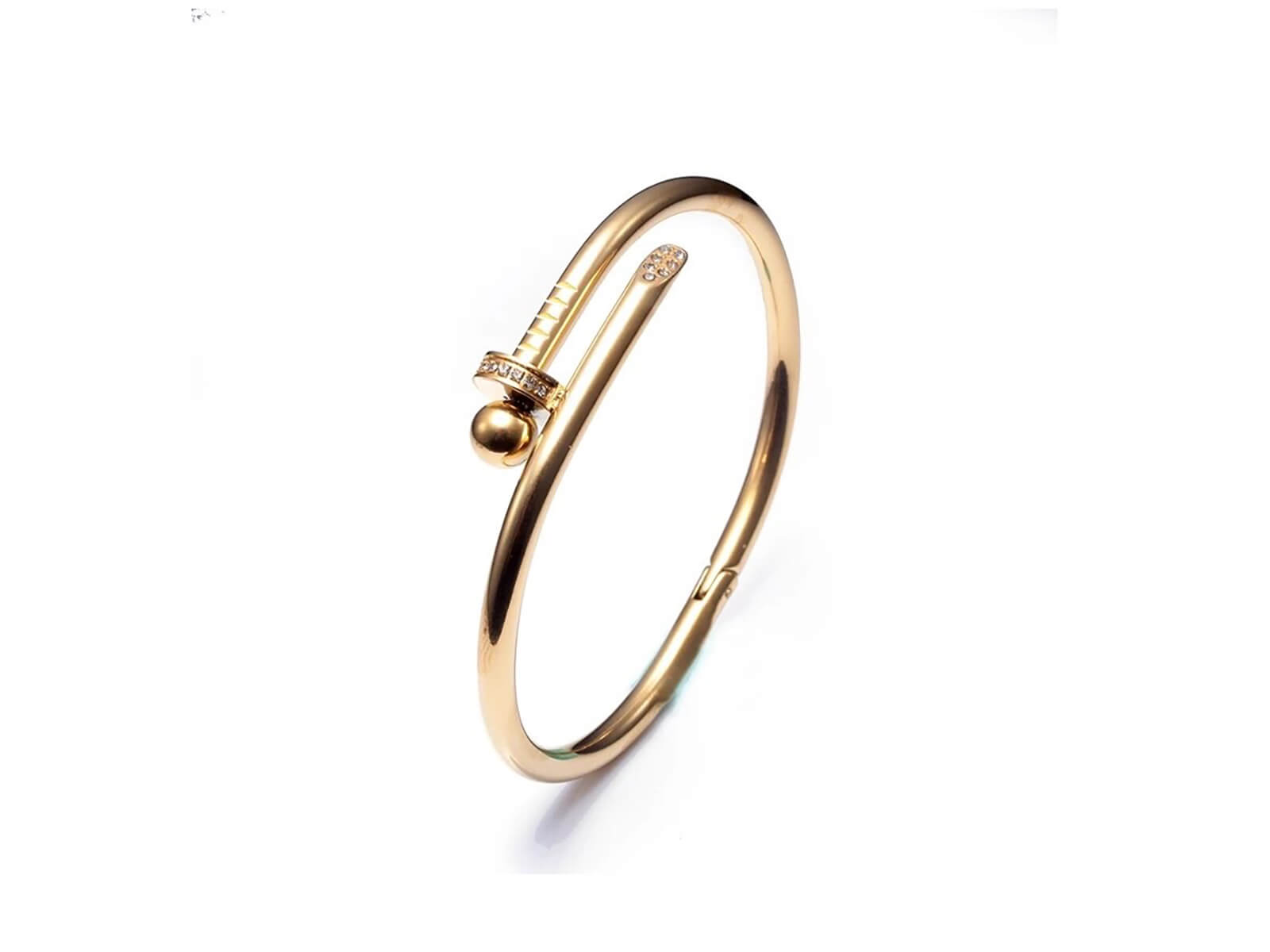 gold mens bangle bracelet