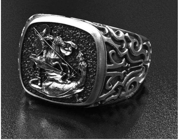 st george ring 
