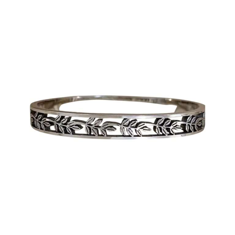 silver roman bracelet