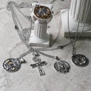 sterling silver pendants for men