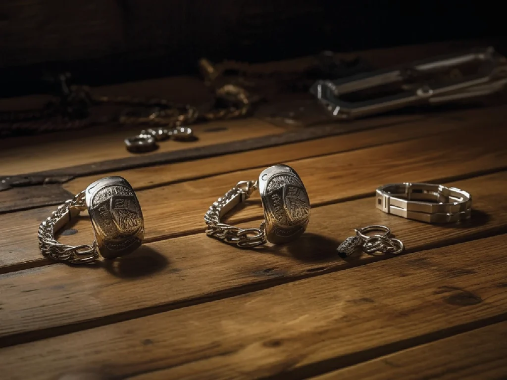 About Us 6 vintage silver cufflinks