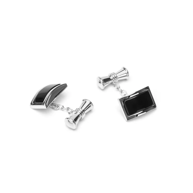 silver vintage cufflinks
