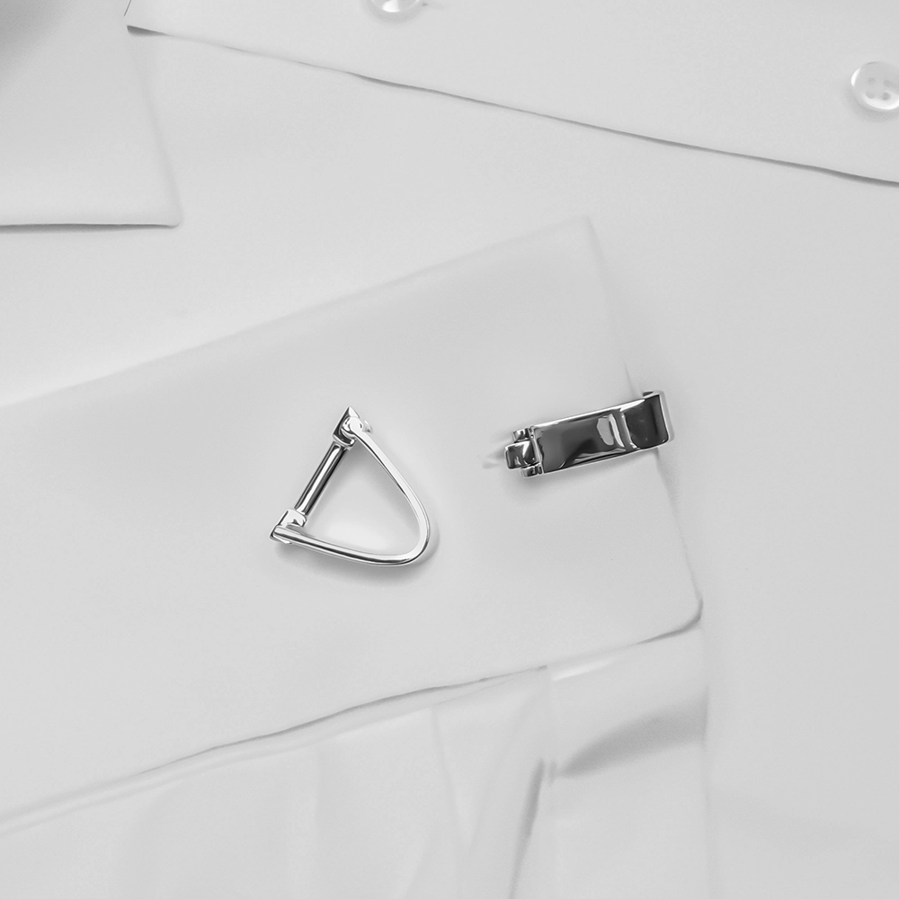 silver cufflinks for men