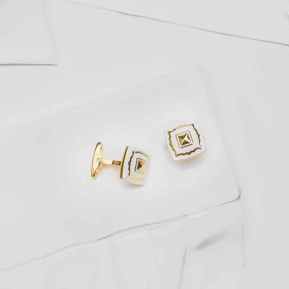 imperial square cufflink