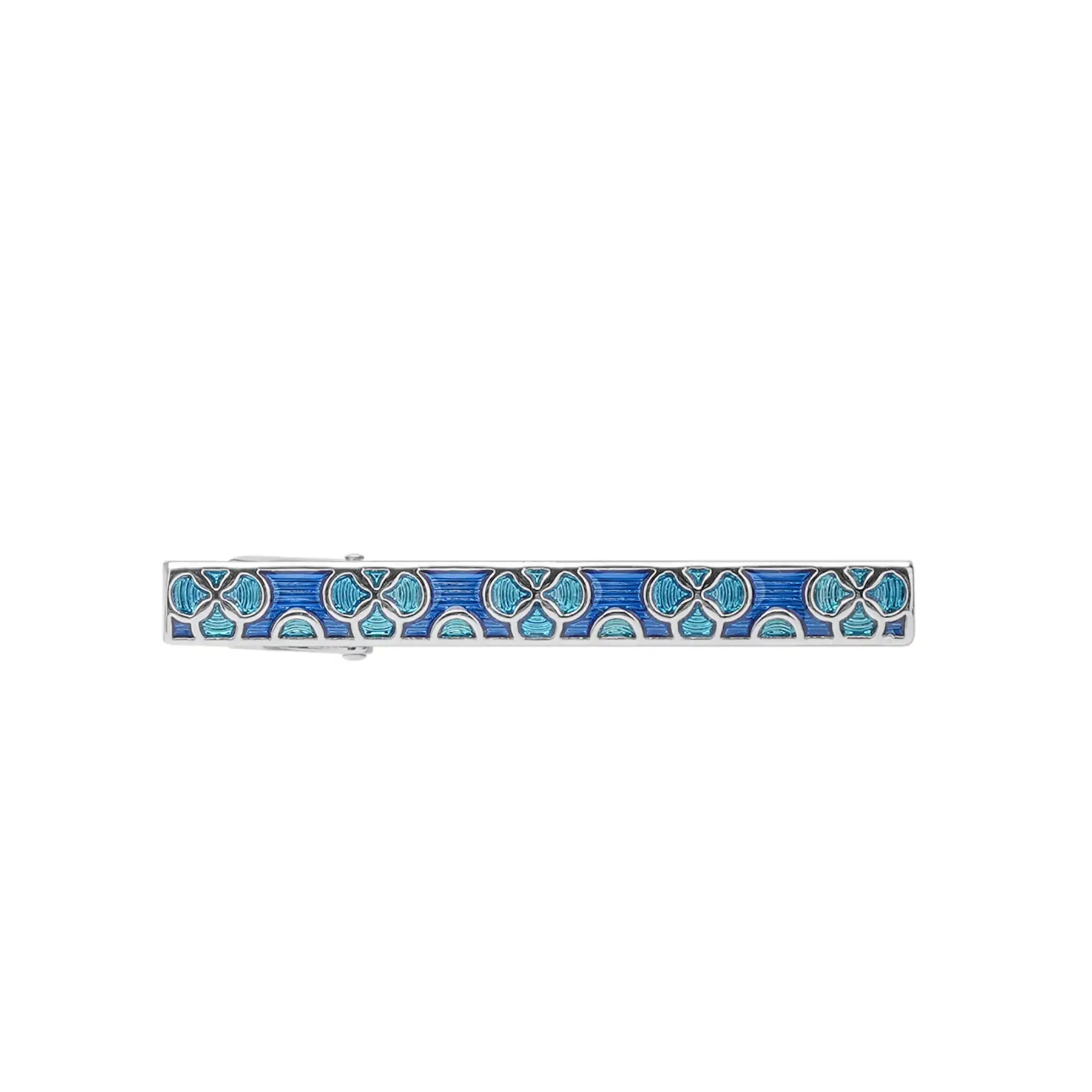 blue clover tie clip