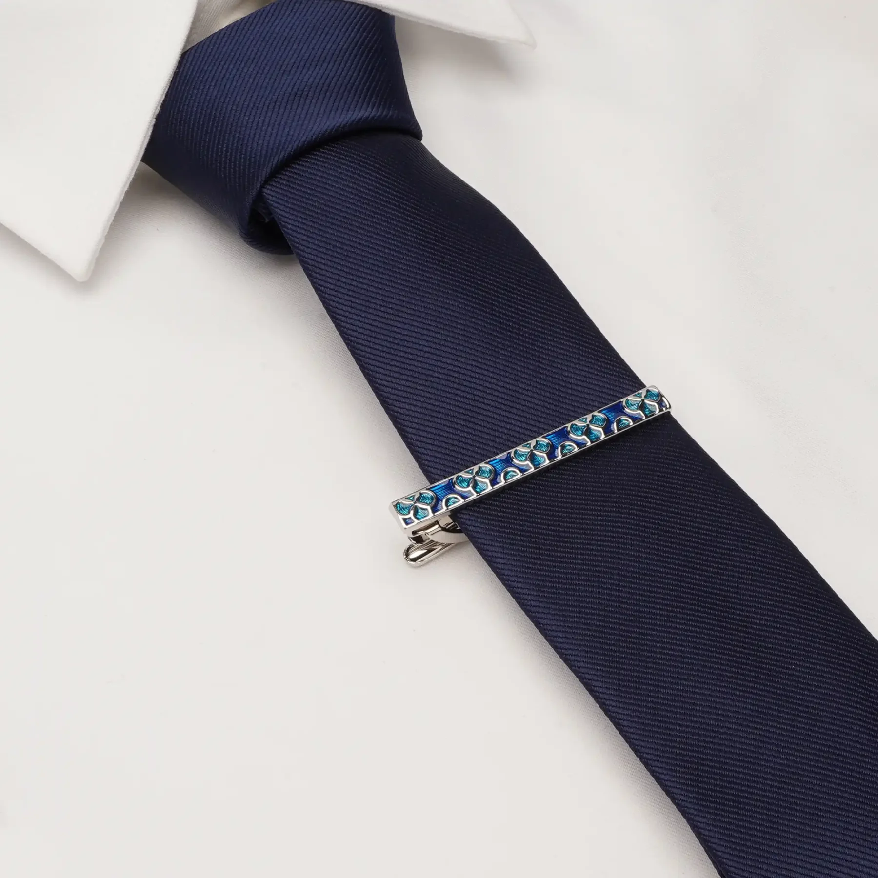 flower tie bar