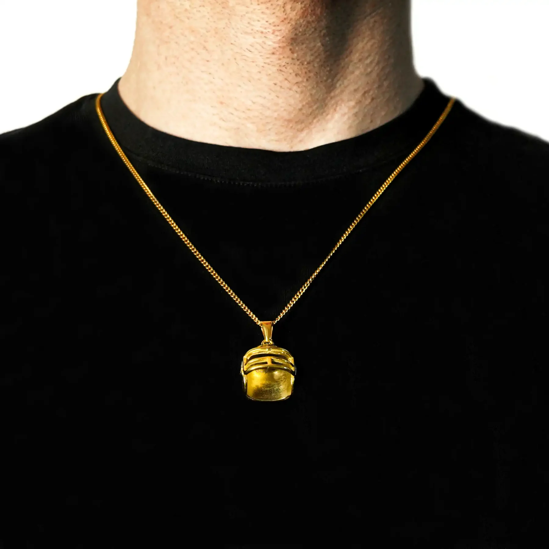 NFL Helmet Pendant (Gold)