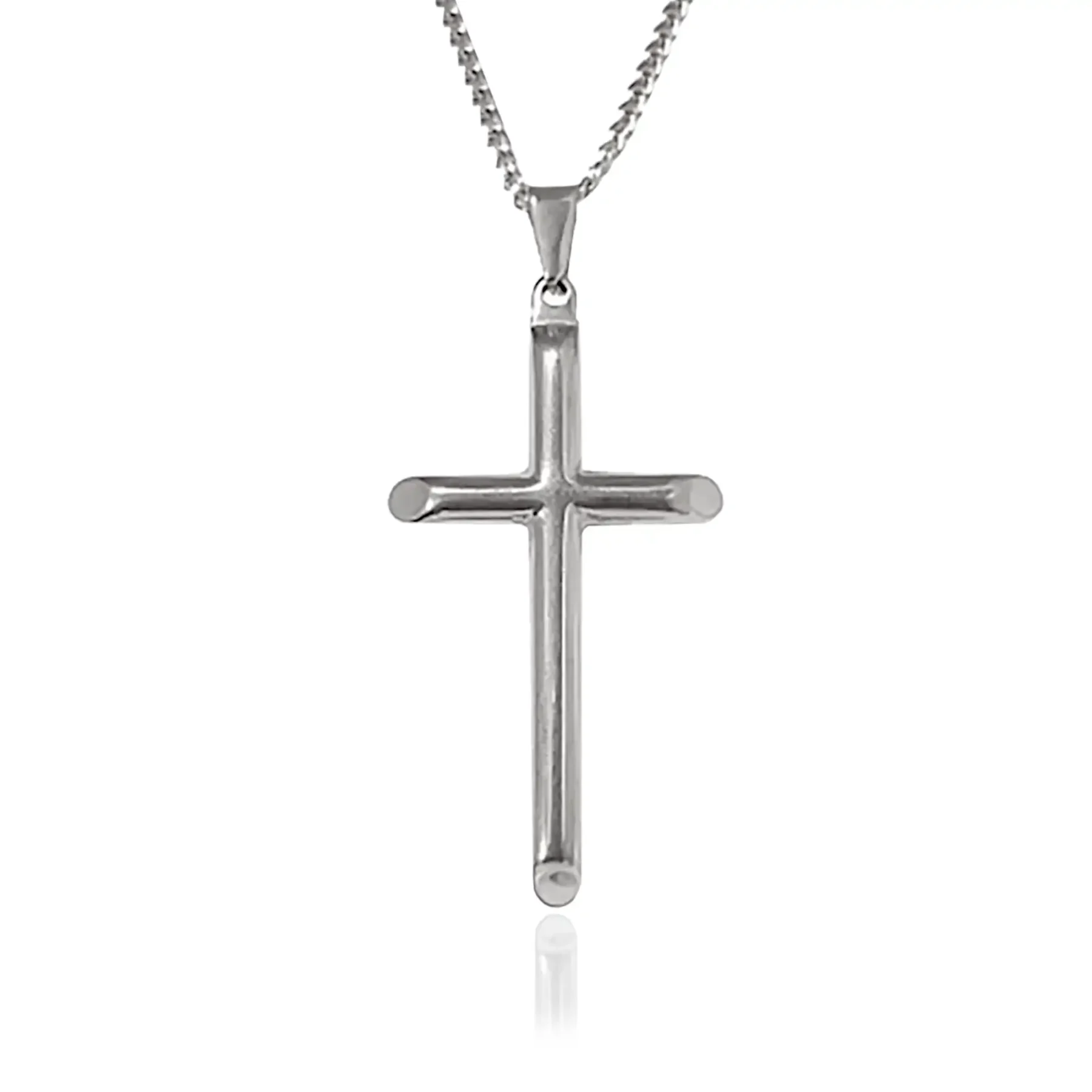 Silver Cross Necklace