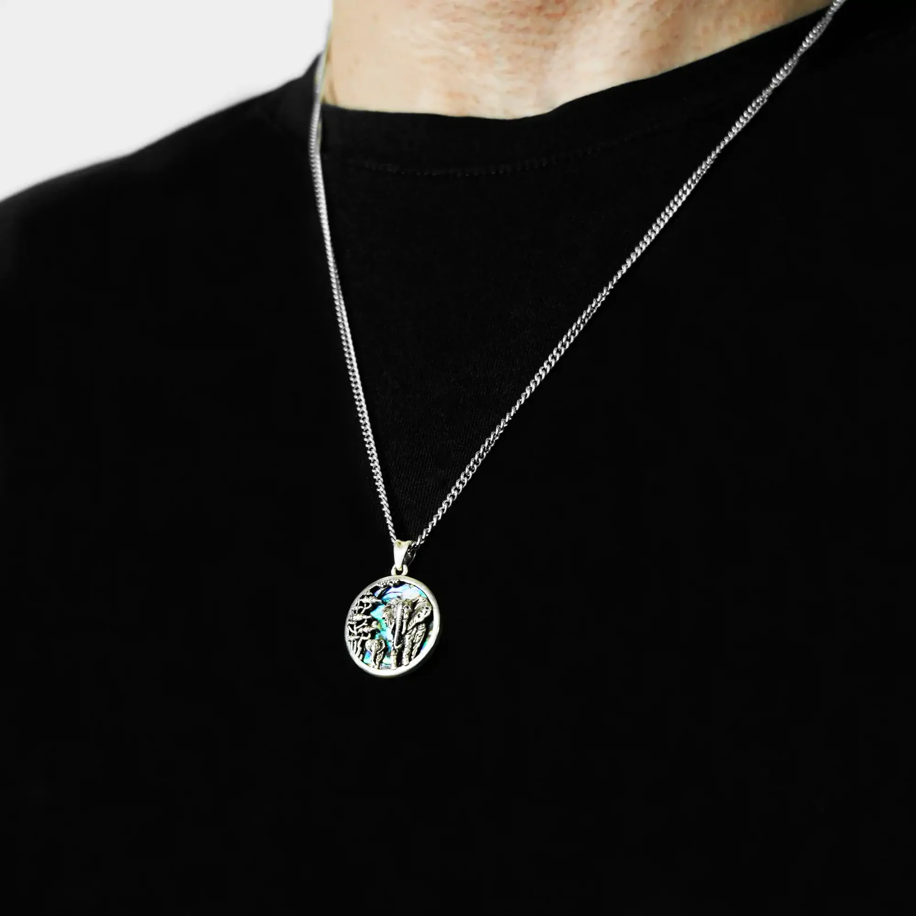 Silver Wild Animal Pendant