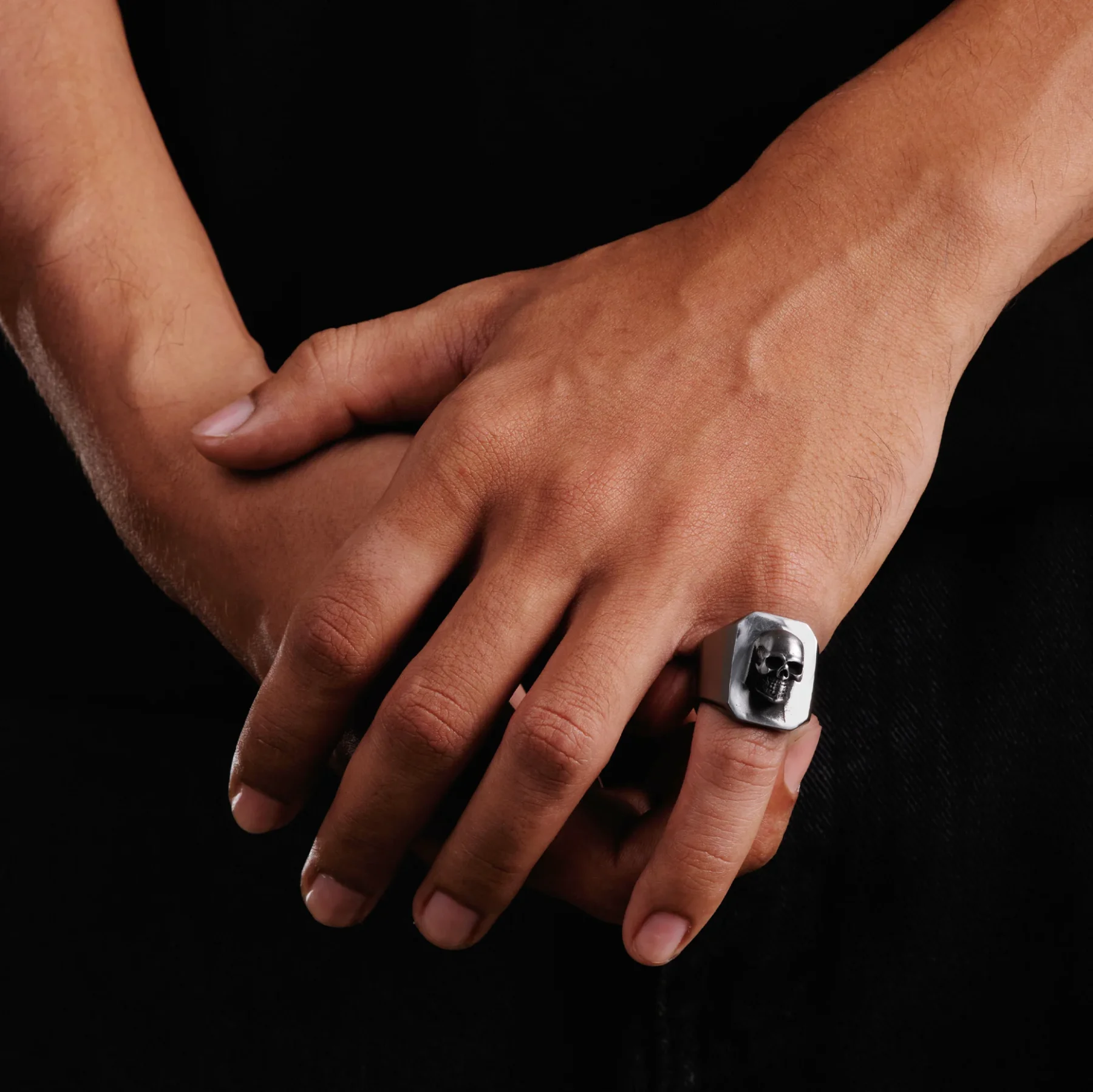 skull ring for men