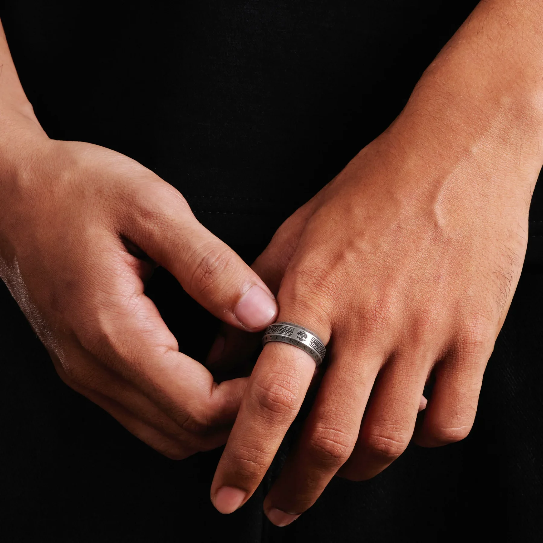 tree of life ring for men