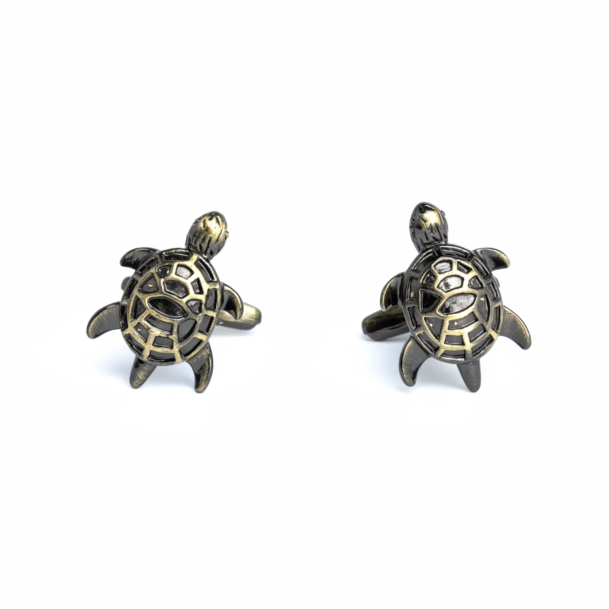 Bronze Tortoise Cufflinks - Image 2