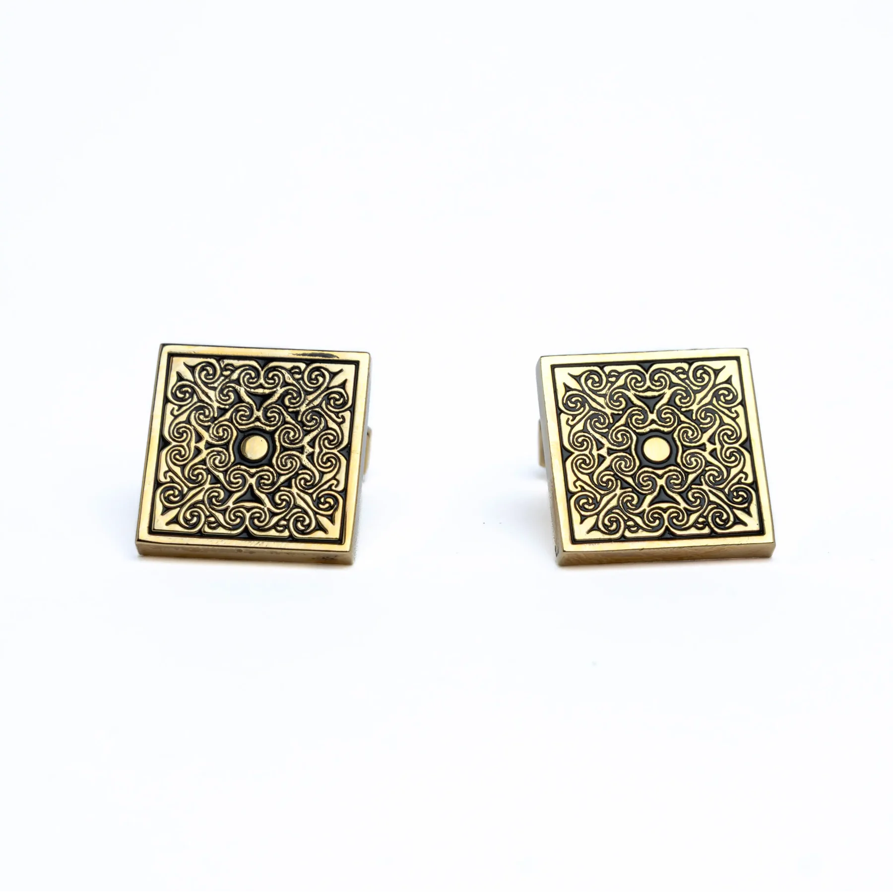vintage gold cufflinks