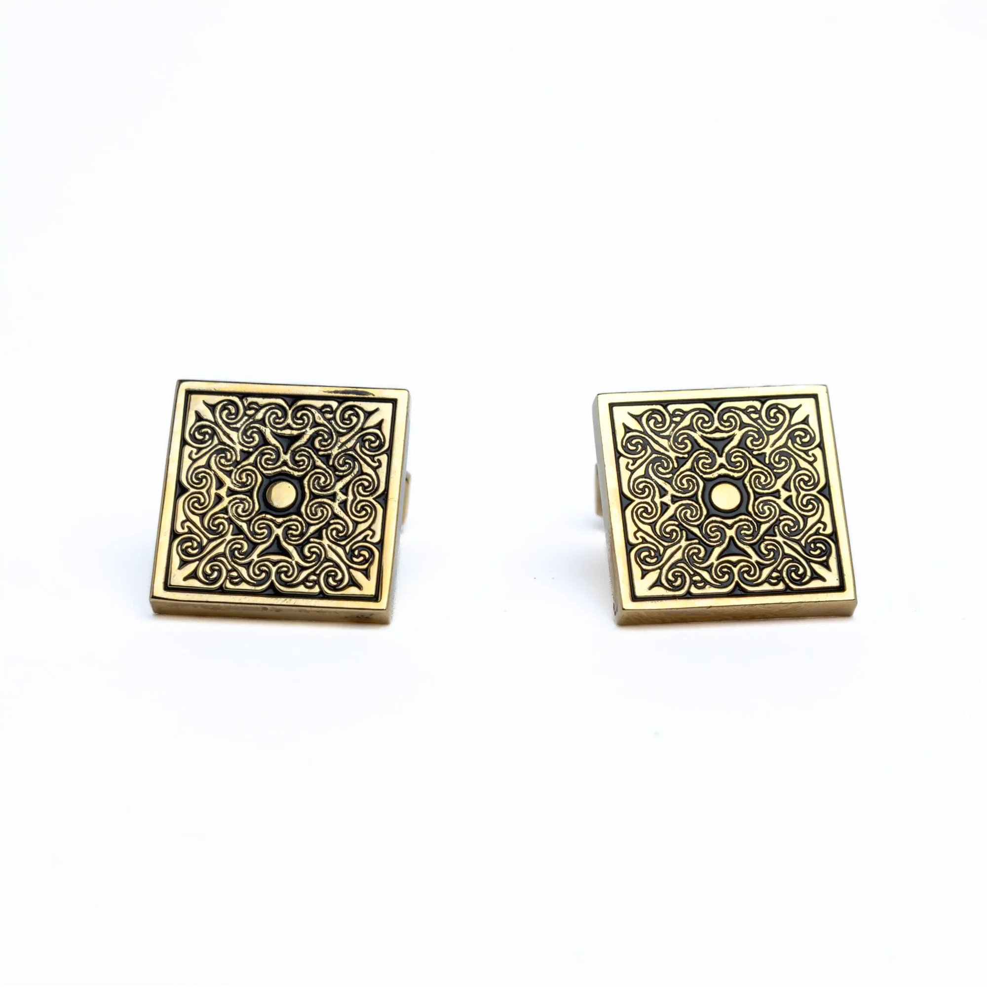 vintage gold cufflinks