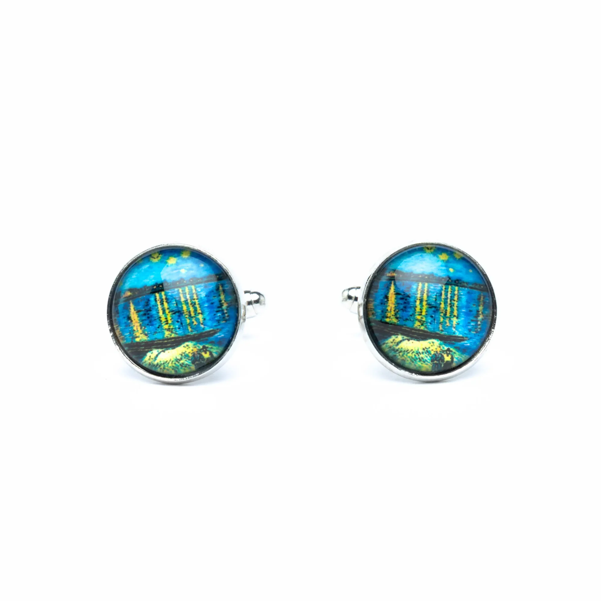 Starry Night Over the Rhône Cufflinks - Image 2