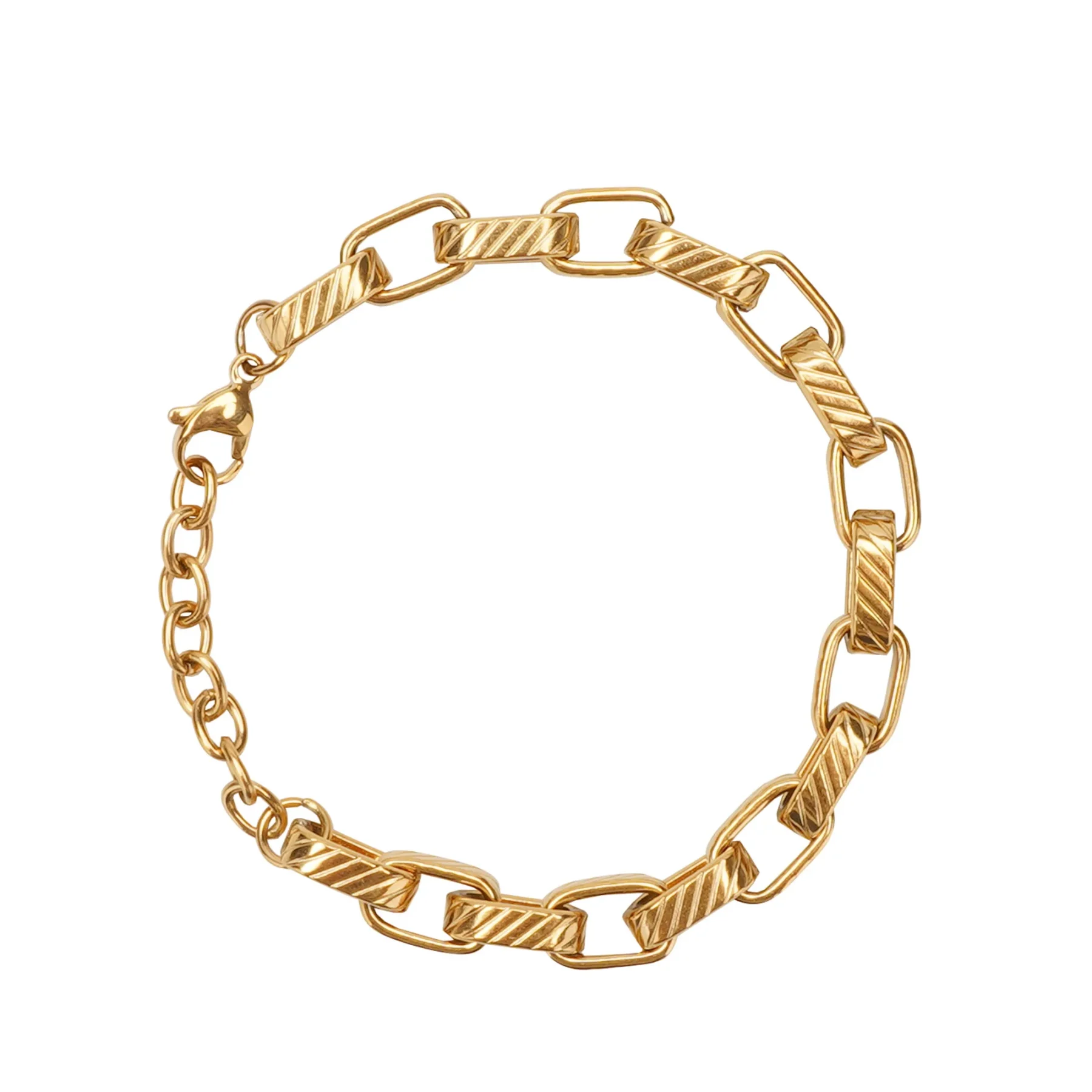 belcher bracelet gold