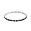 Black Tennis Bracelet (3mm)
