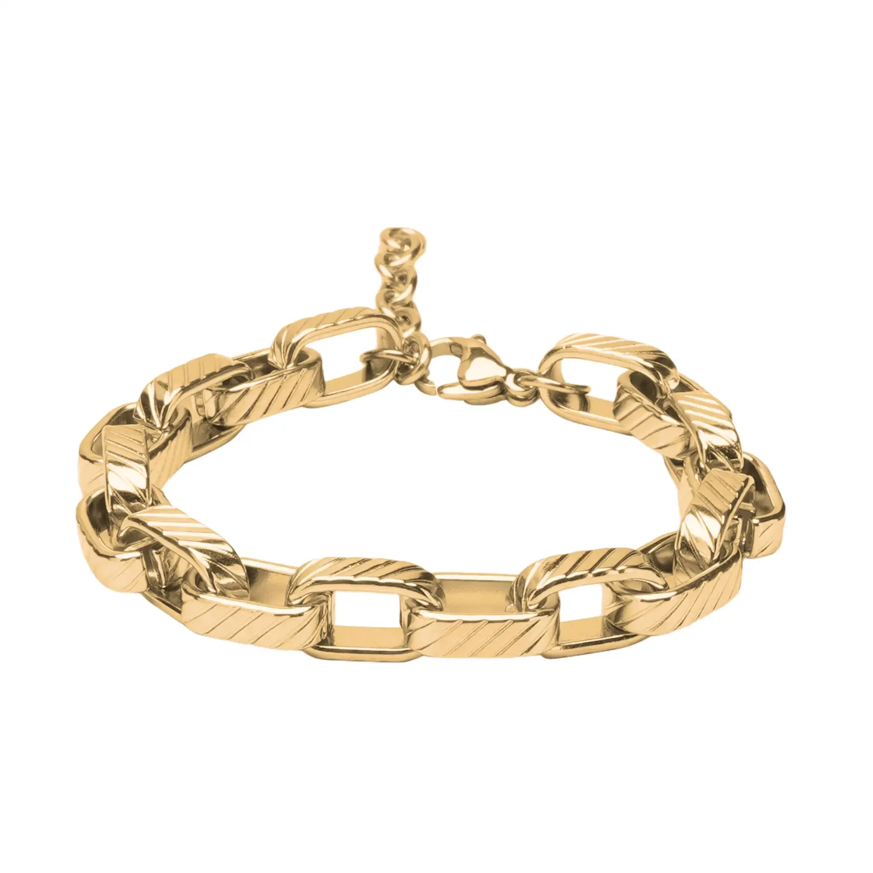 gold belcher bracelet