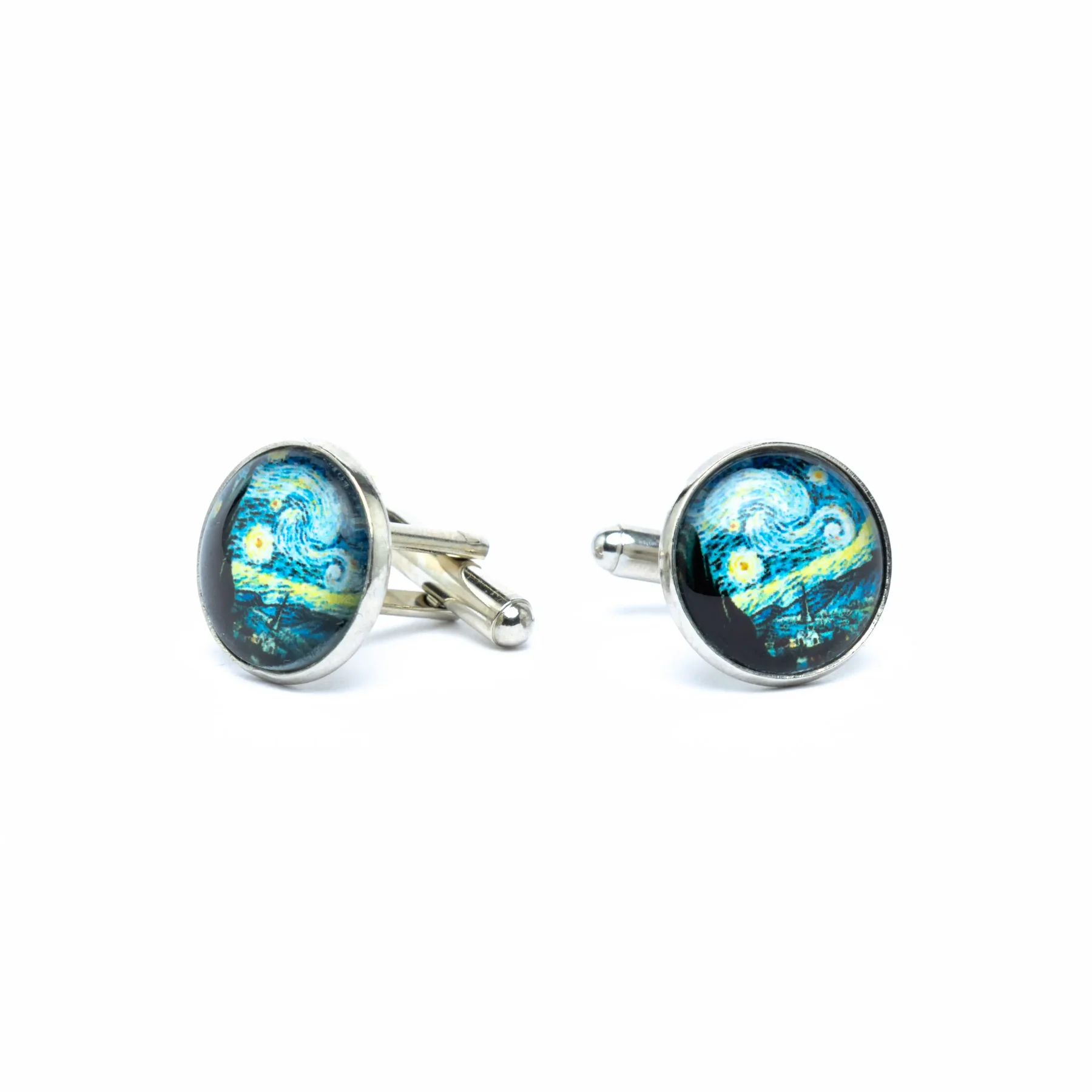starry night cufflinks