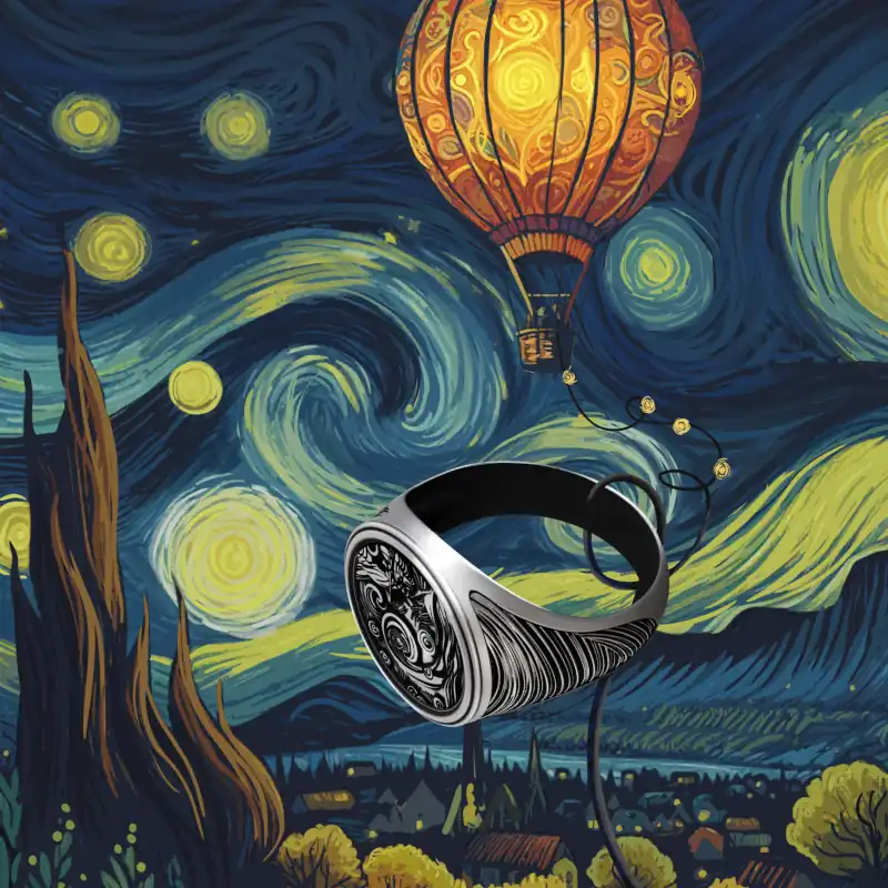 Home 34 VanGogh_Ring