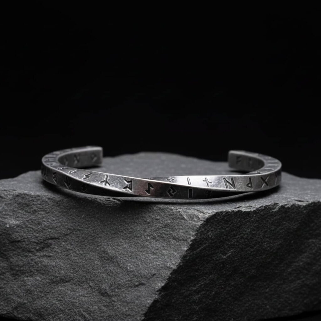 viking bangle bracelet