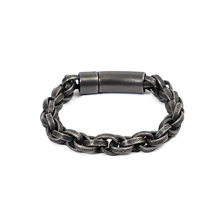 Forged relic chain bracelet