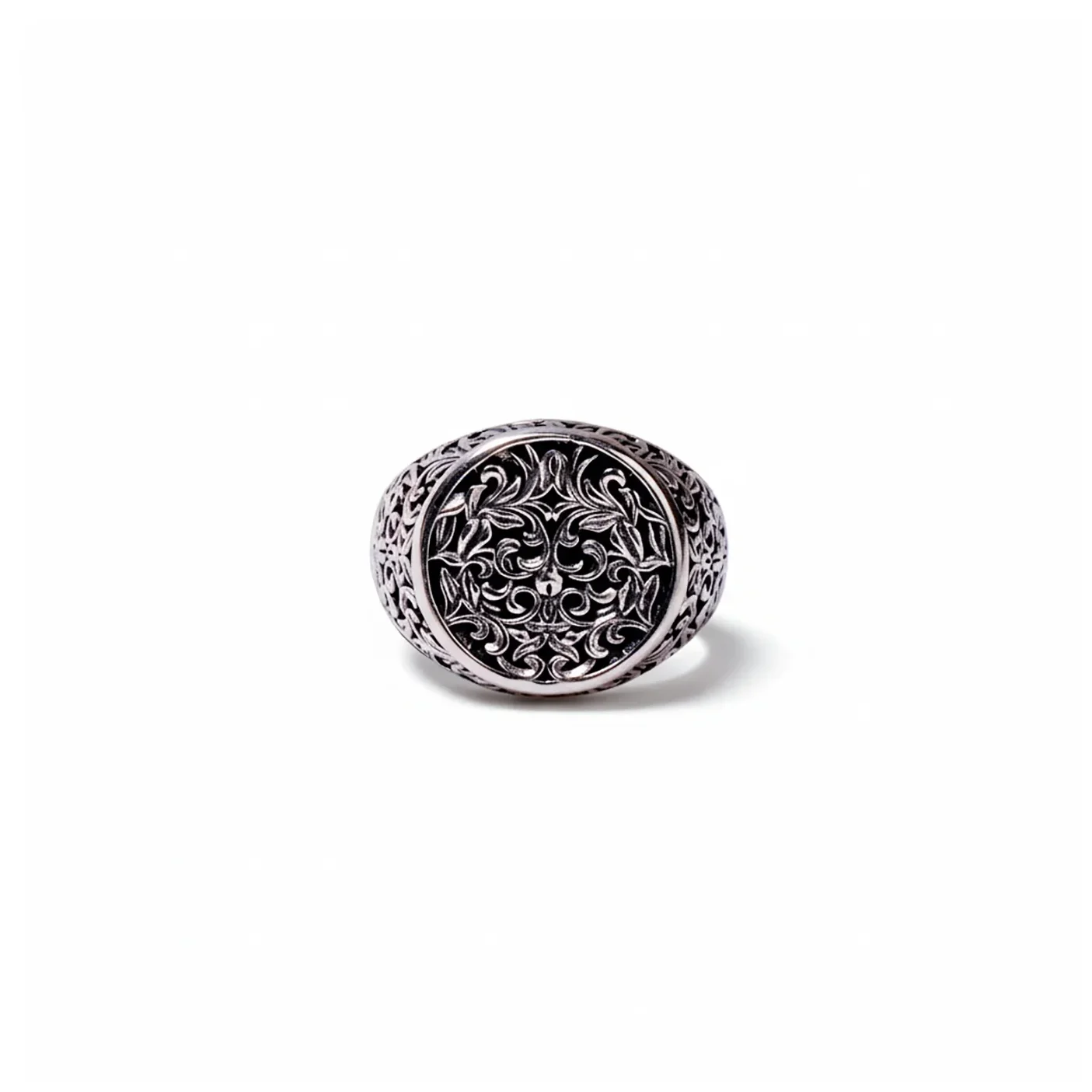 Baroque Scroll Ring