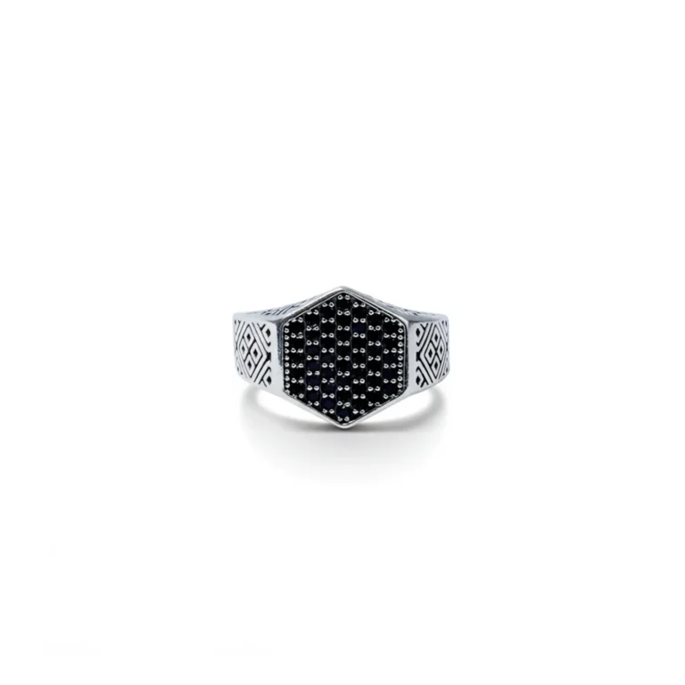 Hexa Tessera Signet ring