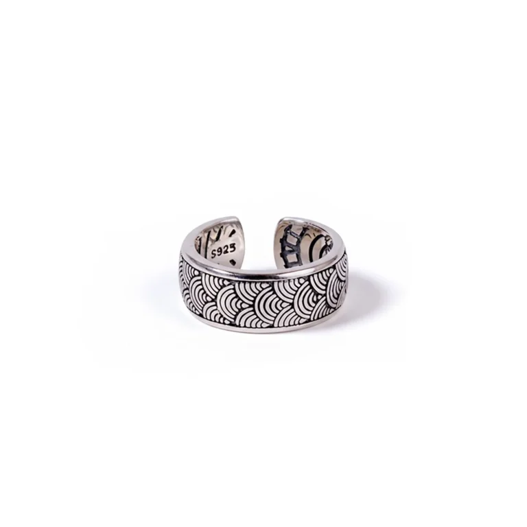 Seigaiha Wave ring