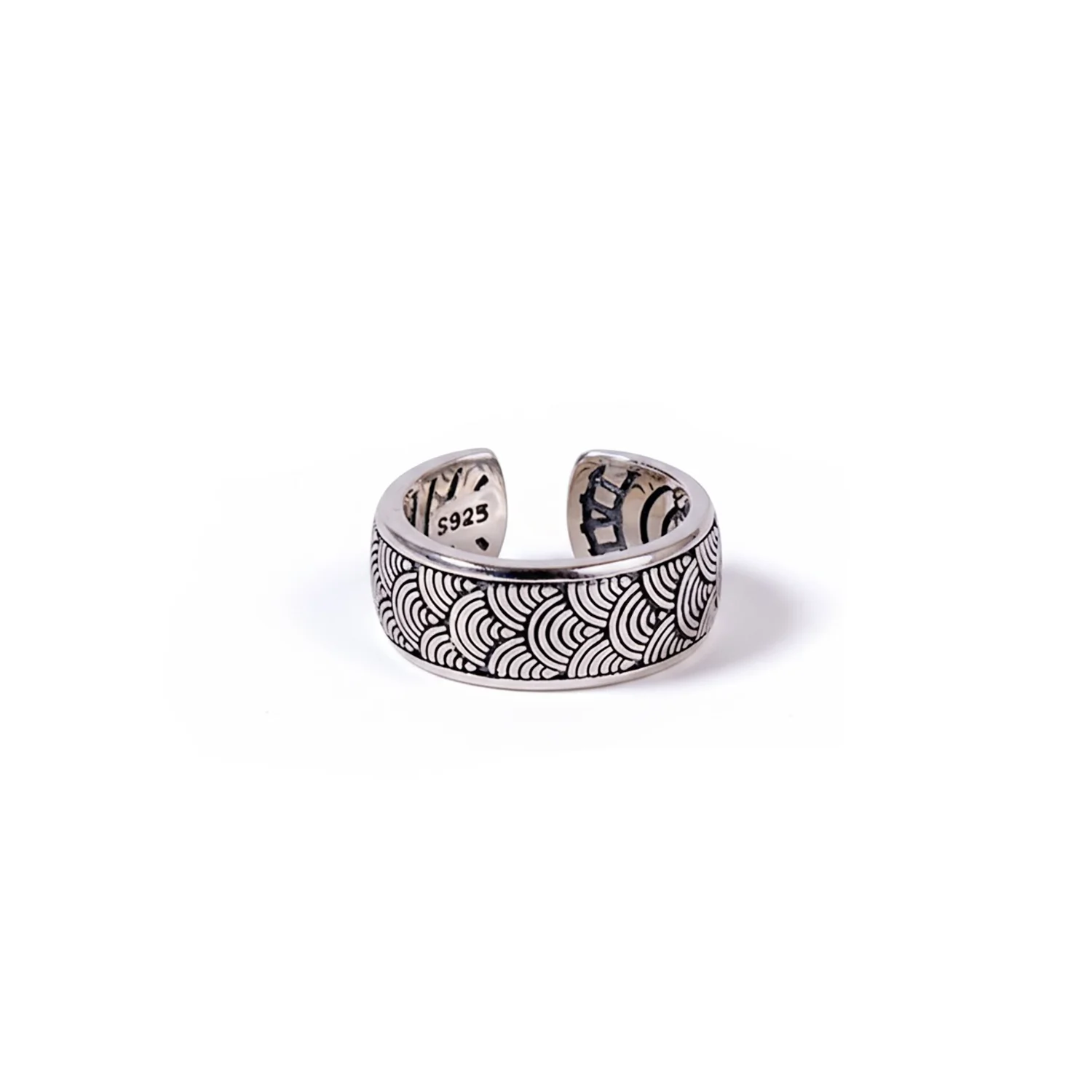 Seigaiha Wave ring