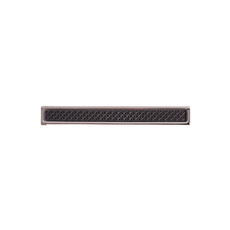 black silver tie bar