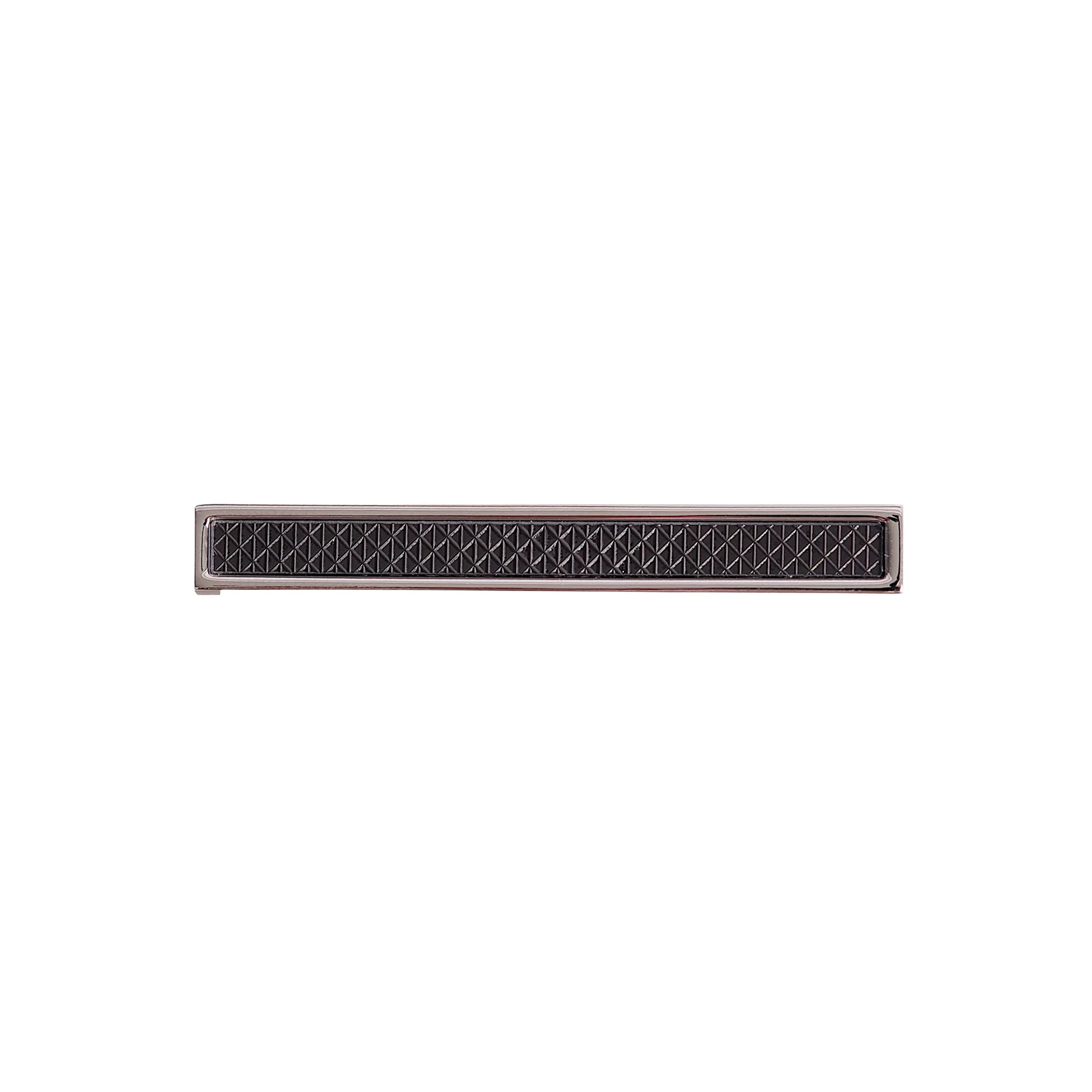 black silver tie bar
