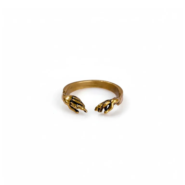 gold creation of adam ring