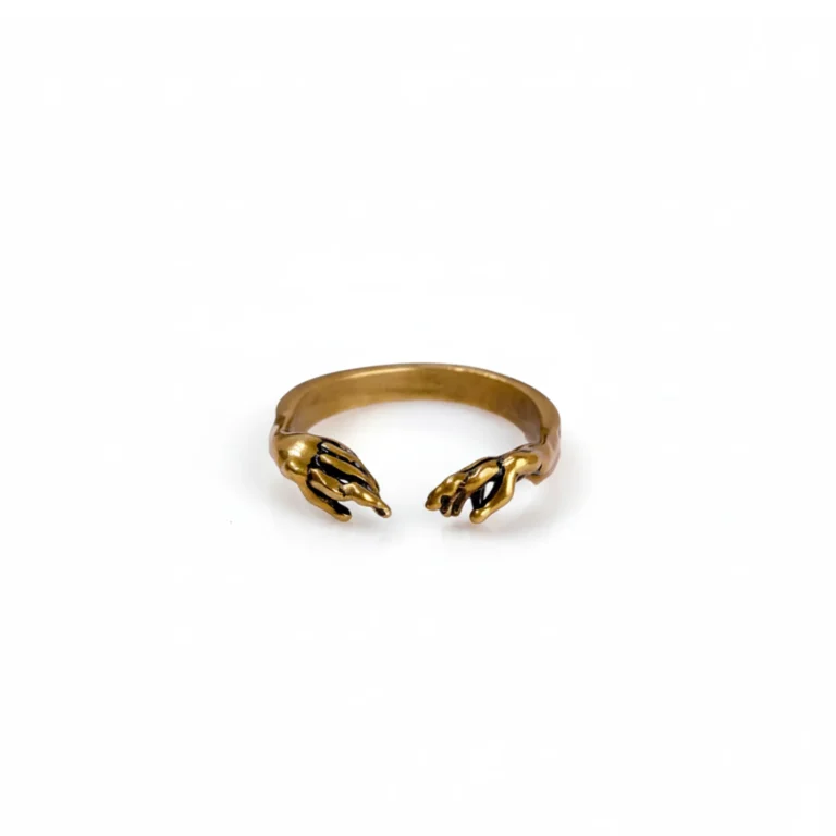 gold creation of adam ring